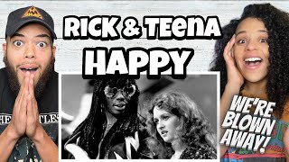 WE&#39;RE BLUSHING!..Rick James &amp; Teena Marie - Happy REACTION