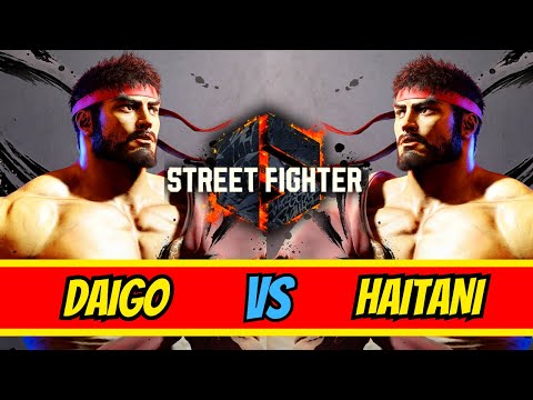 SF6💥Daigo [Ryu] vs Haitani [Ryu]💥Highlevel gameplay