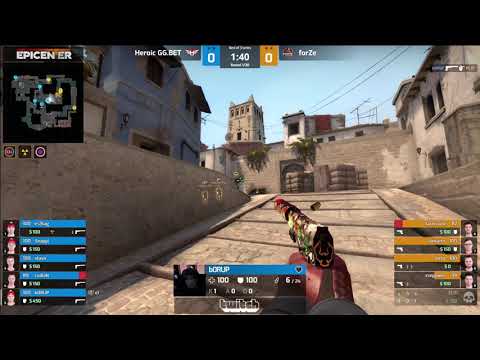 b0RUP - 4 USP-S kills (3 HS) on the advanced Mid defense (pistol round)