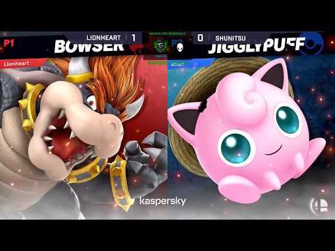 Lionheart (Bowser) vs Shunitsu (Jigglypuff) - ILG S3 Bangalore Qualifier - Smash Ultimate