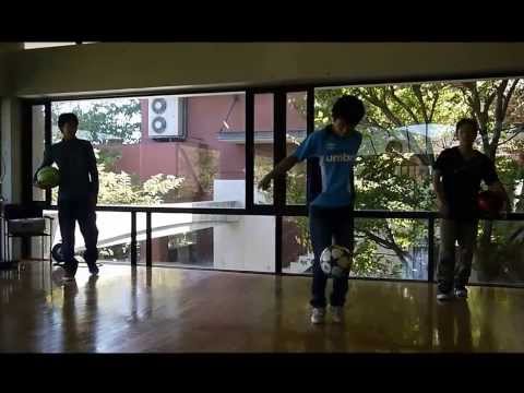 学生パフォーマンス　フリースタイルバスケットボール＆フットボール「POKAERION」 vol.3