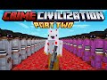 Minecraft But WAR Starts In CRIME CIVILIZATION