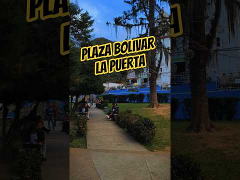 Plaza Bolivar de la puerta #rutas #rutasypaisajes #venezuela #trujillo