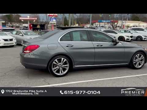 2018 Mercedes-Benz C-Class C 300 Sedan 4D