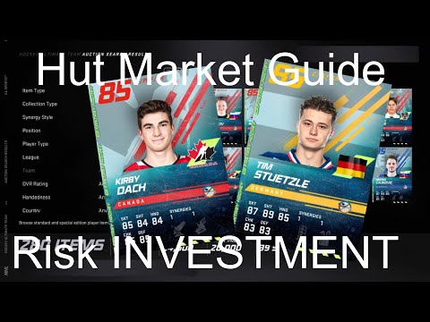 NHL 21 Hut Market Guide - Risk INVESTMENT Fantasy World juniors