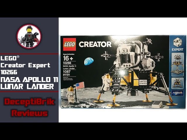 Vídeo relacionado con LEGO 10266 Creator Expert NASA Apollo 11 Lunar Lander