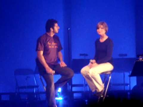 Duo "4 mots sur un piano" avec Patrick Fiori au Forum de Liège