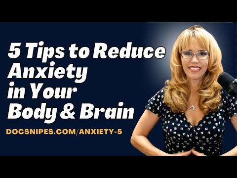 5 Tips for Quick Anxiety Relief in Your Body and Brain  | Cognitive Behavioral Therapy Tools