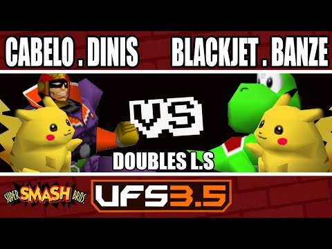 UFSmash 3.5 - N64 - Cabelo/Dinis VS BlackJet/Banze - Losers Semi-Final