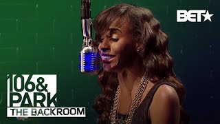 Angel Haze in The Backroom | 106 &amp; Park Backroom