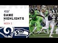 Rams vs. Seahawks Week 5 Highlights | NFL 2019