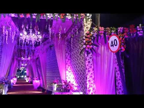 Sharik JBS Events light flowers decorations Bijnor