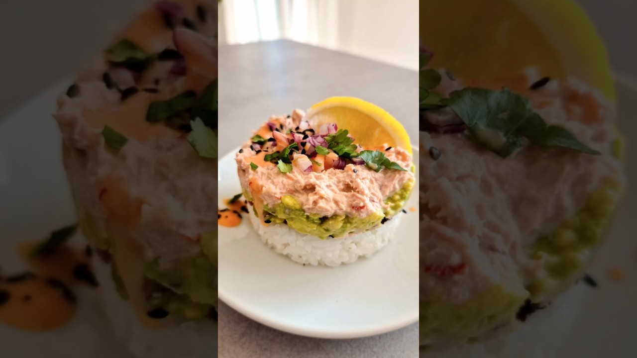 YouTube-Video: Spicy Tuna Sushi Stacks