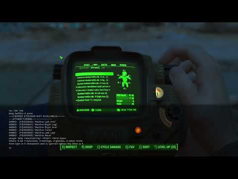 Fallout 4 - Hellfire armor for everyone! :D