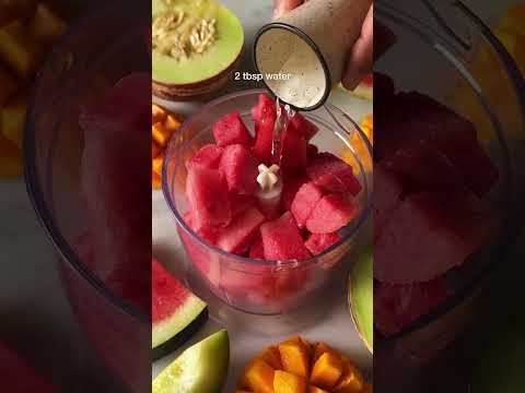 *EASIEST* WAY TO MAKE FRUIT SORBETS AT HOME 🍉🥭