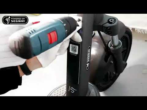 Segway Max Plus X (2.4) Front Fork Assembly Repair Video