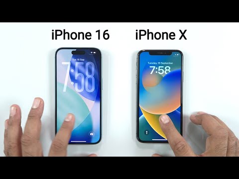 iPhone 16 vs iPhone X- SPEED TEST