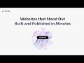 Meet Readdy - Build websites that stand out, with AI