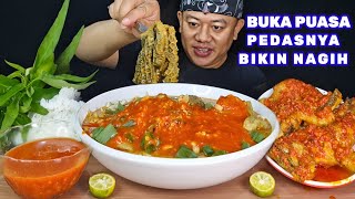 Download lagu NGEUNAH PEDAS NYA NAGIH ⁉️ MAKAN SOTO BABAT AYAM RICA RICA LALAPAN KANGKUNG MENTAH  mp3