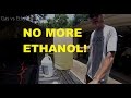 How to easily extract ethanol out of gasoline.