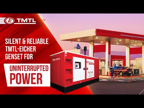10 KVA TMTL Eicher Silent Air Cooled Diesel Genset