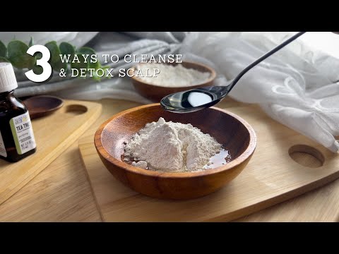 3 ways to cleanse scalp, stimulate hair growth, & repair damaged hair.