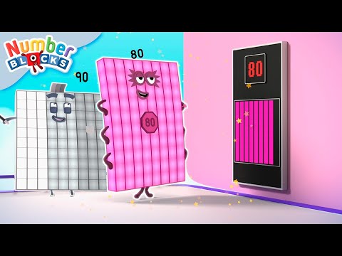 Aprende Números Grandes | Dibujos de matemáticas para niños | Numberblocks en Español