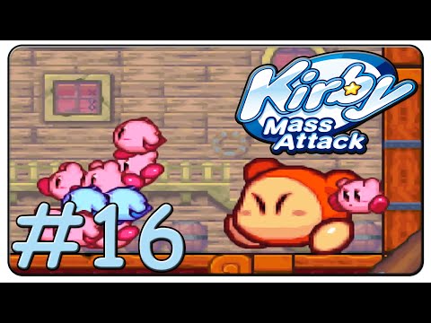 Kirby Mass Attack 100% Walkthrough Part 16 Dedede Resort Stage 7 & 8