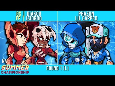 Diakou & Isidroo vs Phazon & Lil Capped - Losers Round 1 - Summer Championship NA Top 8