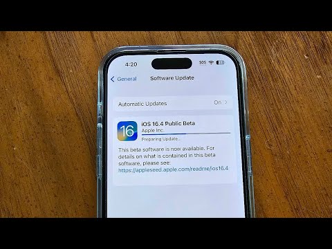 Installing ios 16.4 beta update… is there anything new?