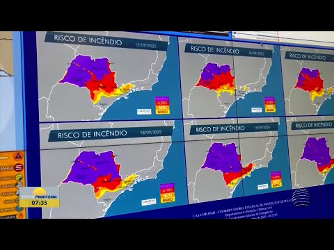 Programa São Paulo Sem Fogo monitora em tempo real o Oeste Paulista
