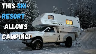 Truck Camper Living In The COOLEST Ski Town In Canada! Rossland BC