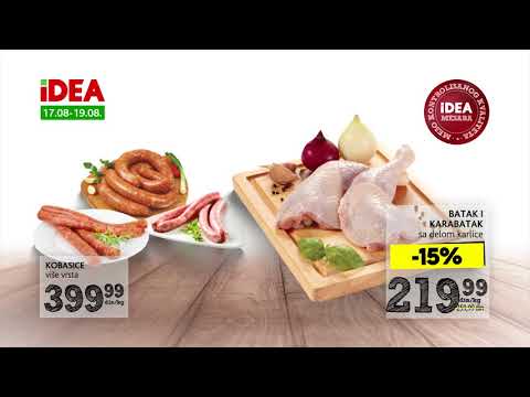 IDEA | vikend akcija 17 - 19.08.2018.