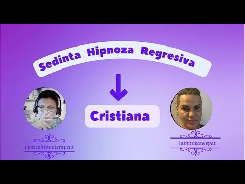 SEdinta de  Hipnoza Regresiva pentru   Cristiana #hipnozaregresiva #constiintacolectiva #altreileaoc