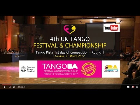 Tango Pista 1st day of competition - Round 1