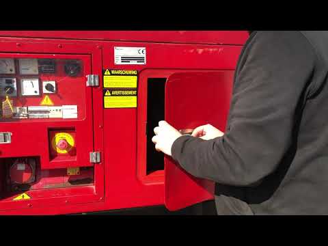 Himoinsa HL1 11 Lombardini 11 kVA Supersilent generatorset stocknr 3308