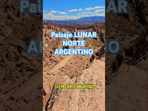 Paisaje LUNAR en el norte argentino. ANGASTACO #shorts #viajes #salta #argentina