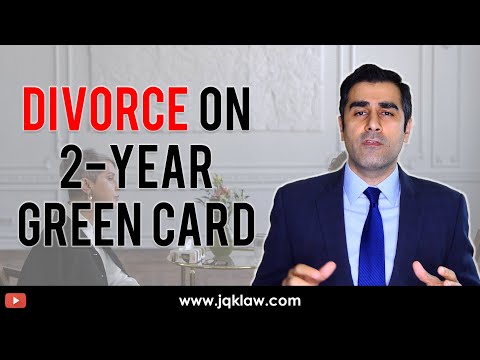 Can you get a Divorce if You have a Conditional Green Card?