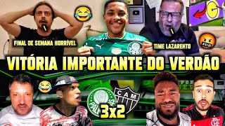 😂😱 REAÇÕES DOS RIVAIS APÓS A VITÓRIA DO VERDÃO! PALMEIRAS 3X2 ATLÉTICO - MG