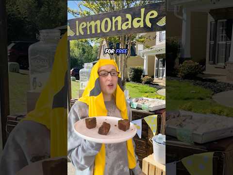 Boy Discovers Lemonade Stand Scam #Shorts