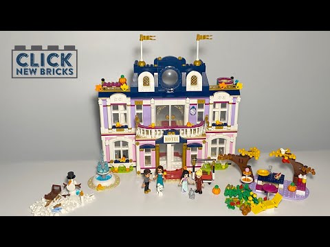 Lego Friends 41684 Heartlake City Grand Hotel Speed Build