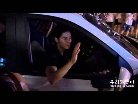 [FANCAM]130803 ZE:A Dongjun - 음중 퇴근길