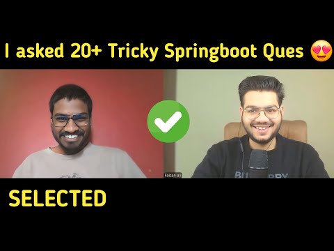 Java Spring Boot 3 Yrs Interview Experience