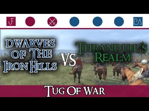 Total War: Third Age - Tug Of War {10} - Dwarves Of The Iron Hills Vs Thranduil's Realm