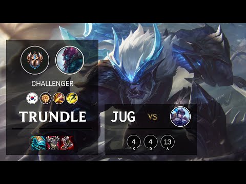 Trundle Jungle vs Sejuani - KR Challenger Patch 10.25b