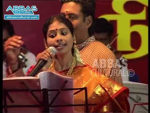 KANNODU KANBATHELLAM THALAIVA-NITHYASREE MAHADEVAN LIVE | VELLITHIRAI RAAGANGAL | ABBAS CULTURAL