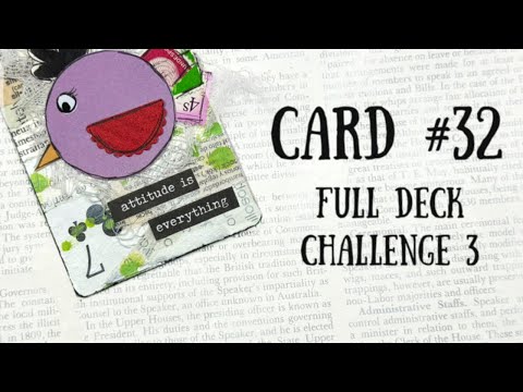Full Deck Challenge 3 | Karte 32 | Vogel