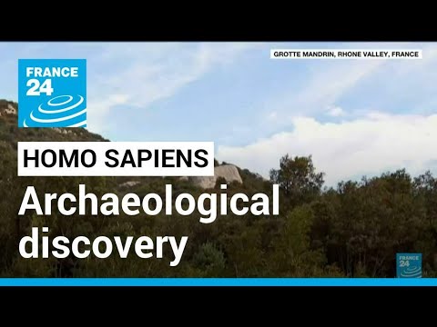 Archaeological discovery in France sheds new light on history of Homo sapiens • FRANCE 24 English