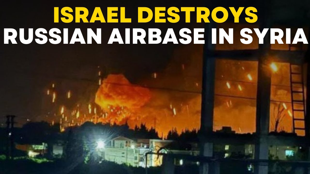 Israel War LIVE: Israel Destroys Russian Airbase In Syria | Weapon Depot Blown Up | Times Now LIVE
