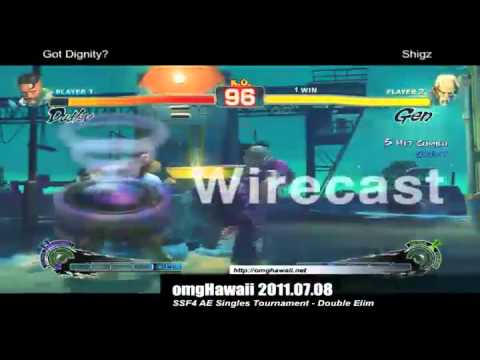 Got Dignity (DU) vs. Shigz (GE) @ PC Gamerz Aiea July 8, 2011